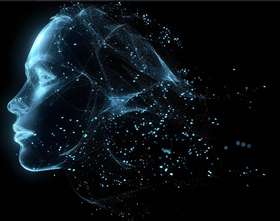 AI-hologramhoofd - Aurvenix Neural Core